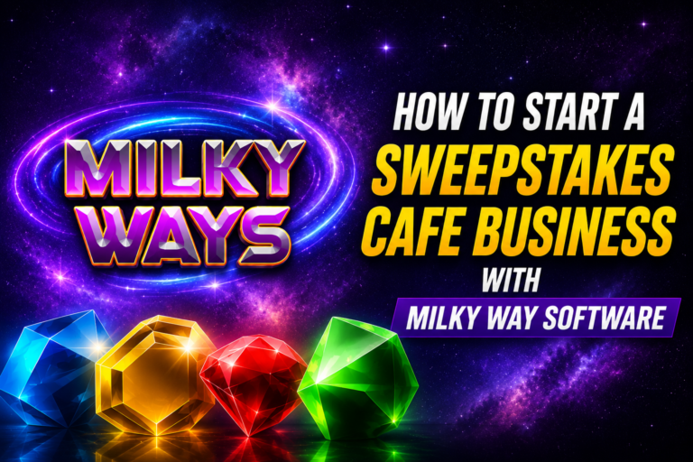 How to Start a Sweepstakes Cafe Business with Milky Way Software